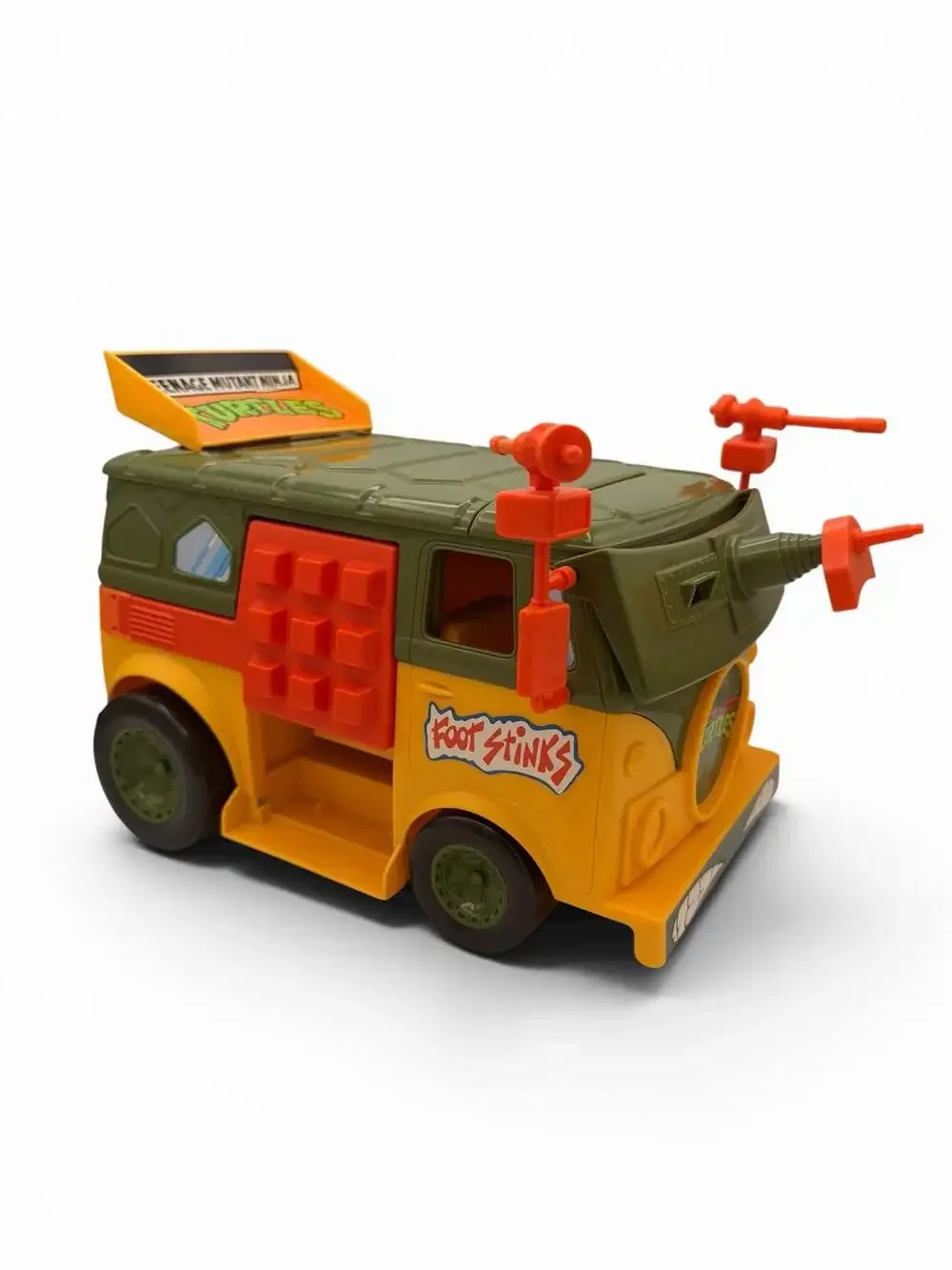 Playmates Teenage Mutant Ninja Turtles Classic Original Party Wagon Vehicle